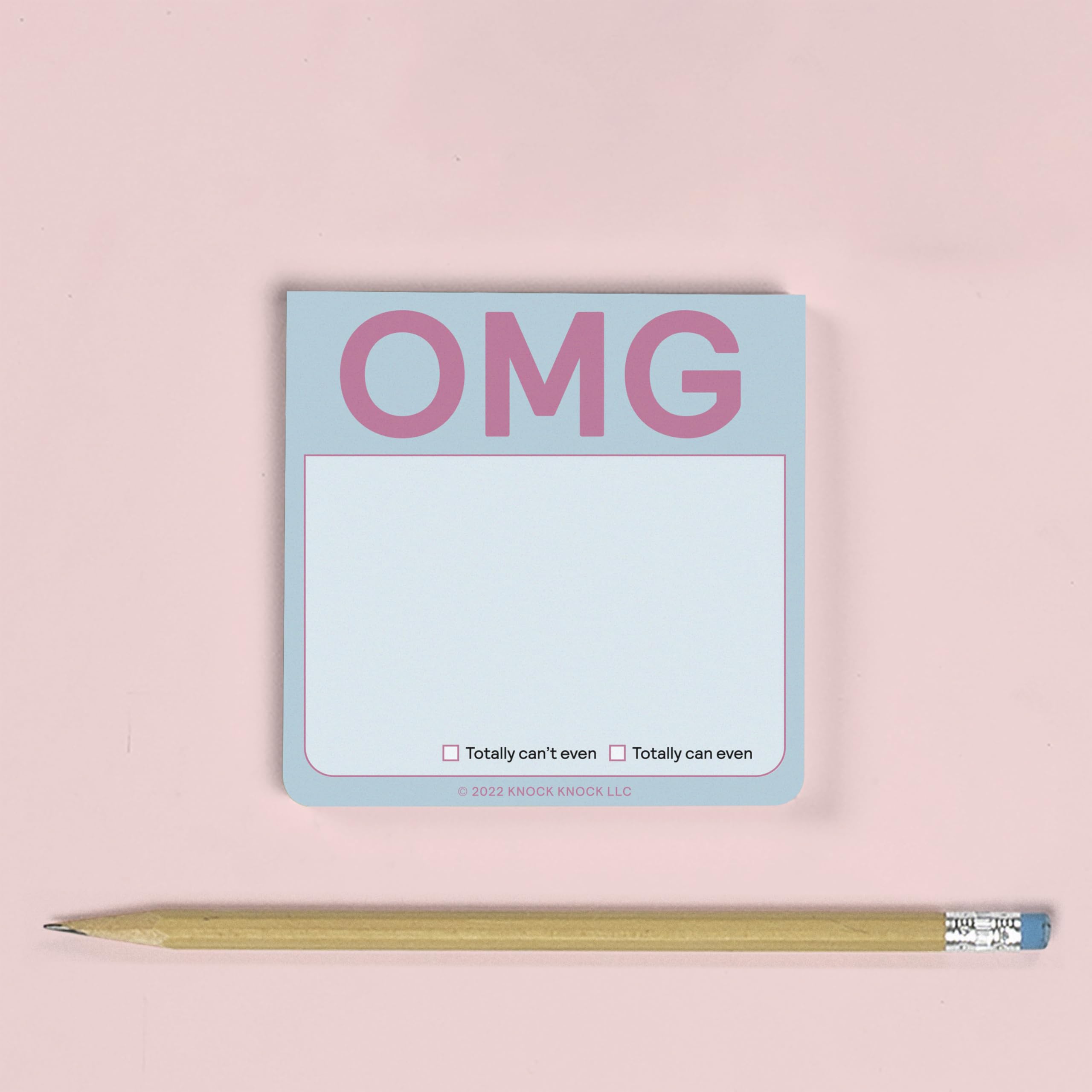 1-Count Knock Knock OMG Sticky Note Pad, 3 x 3-inches Each - Image 4