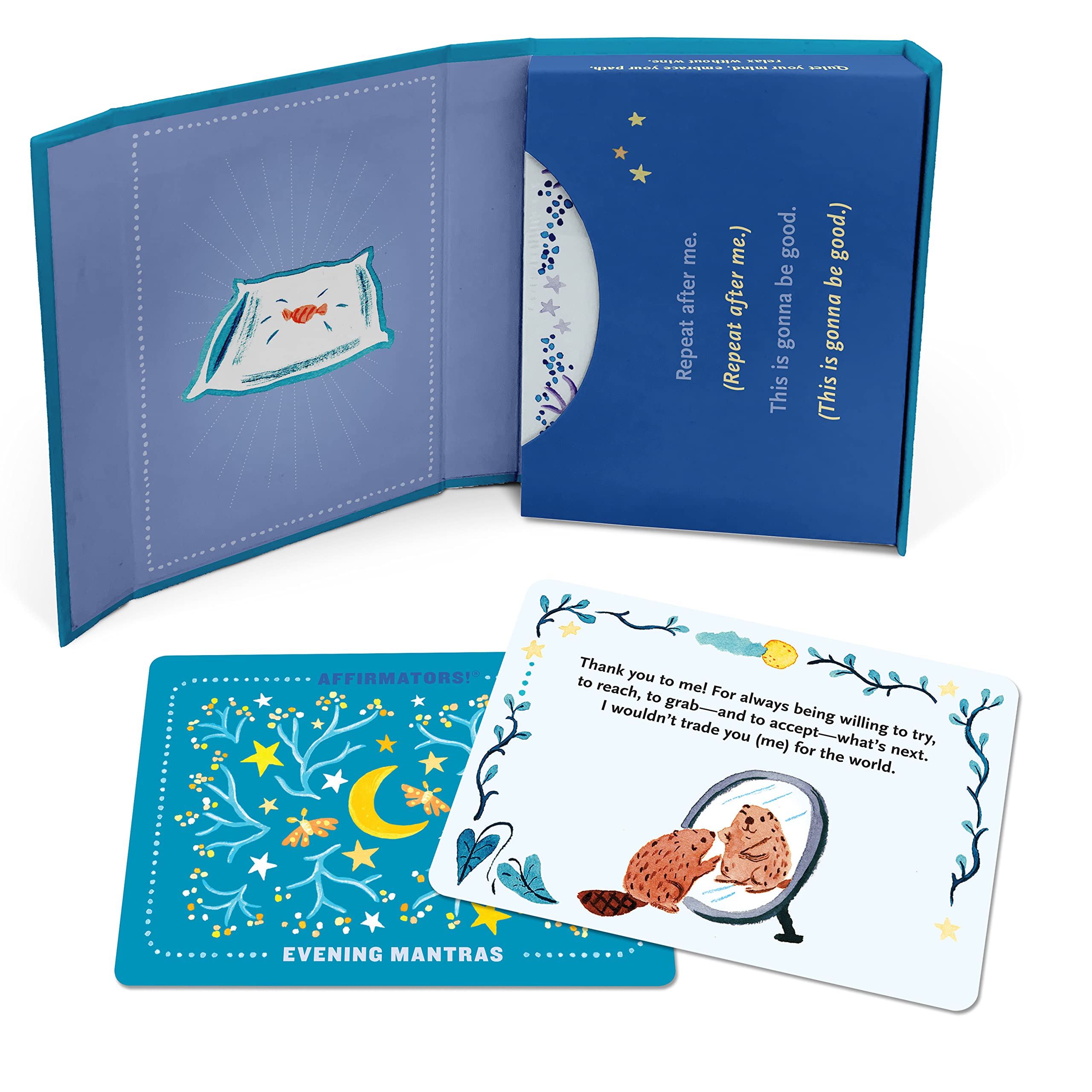 Affirmators! Mantras Evening Night Affirmation Cards Deck (30 Cards) - Image 3