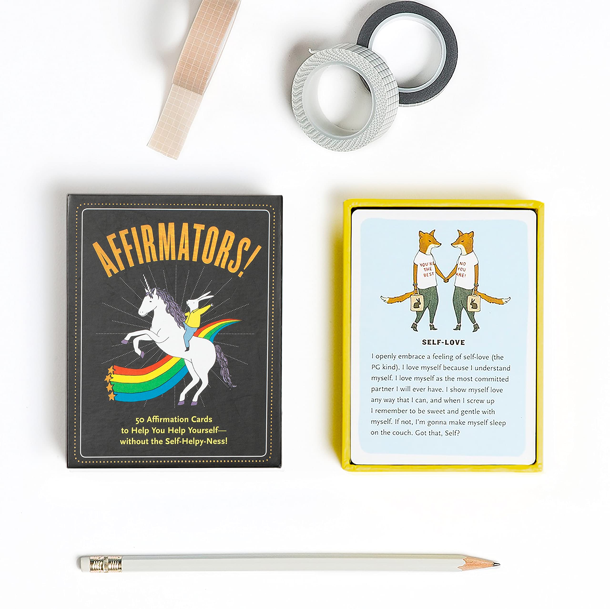 Affirmators! Original: 50 Affirmation Cards Deck For You Help Yourself without The Self-Helpy-Ness (50 Cards) - Image 6