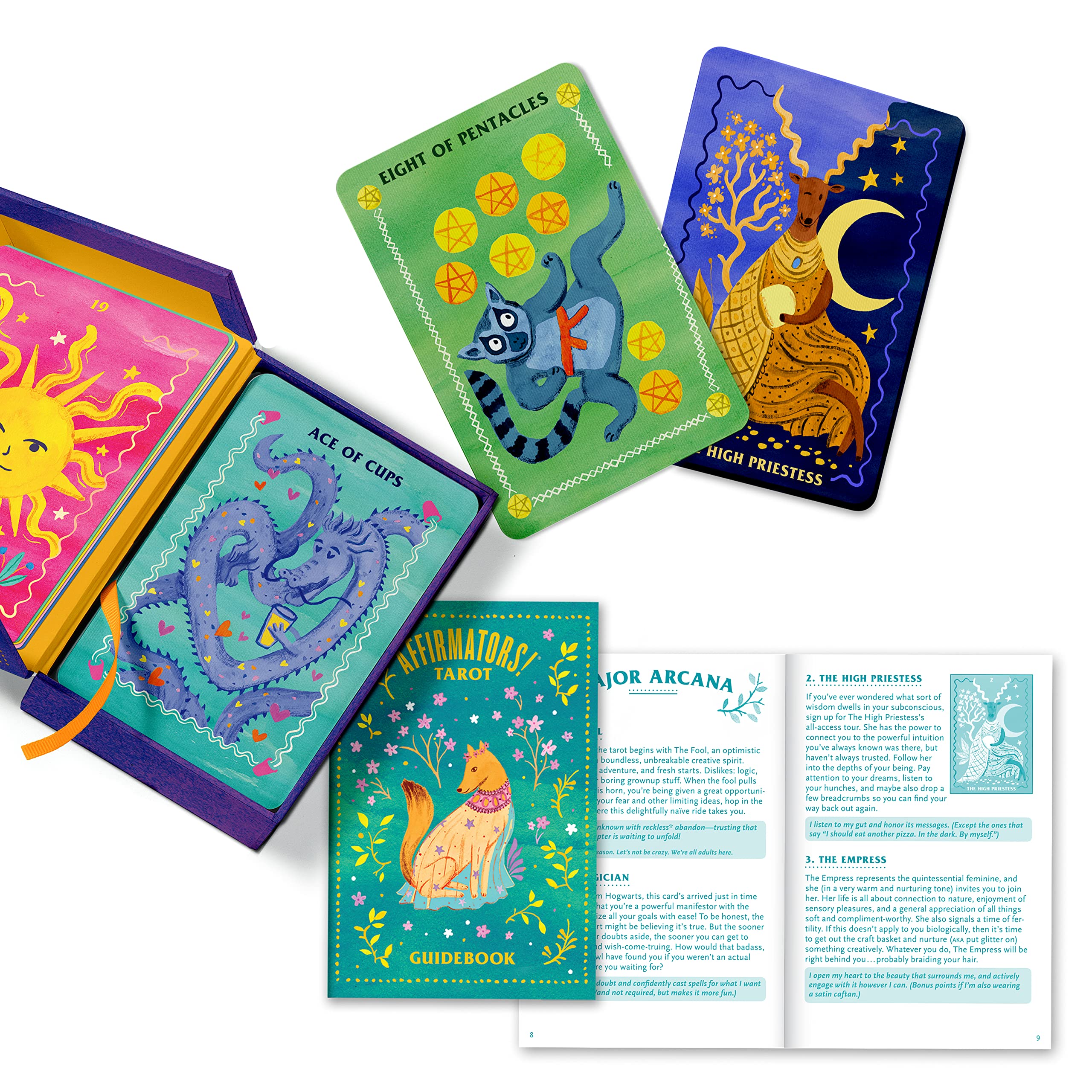 Affirmators! Tarot Cards Deck - Daily Affirmation Tarot Cards with Positive Affirmations For Magical Guidance from the Universe to Help You Help Yourself without the Self-Helpy-Ness - Image 3