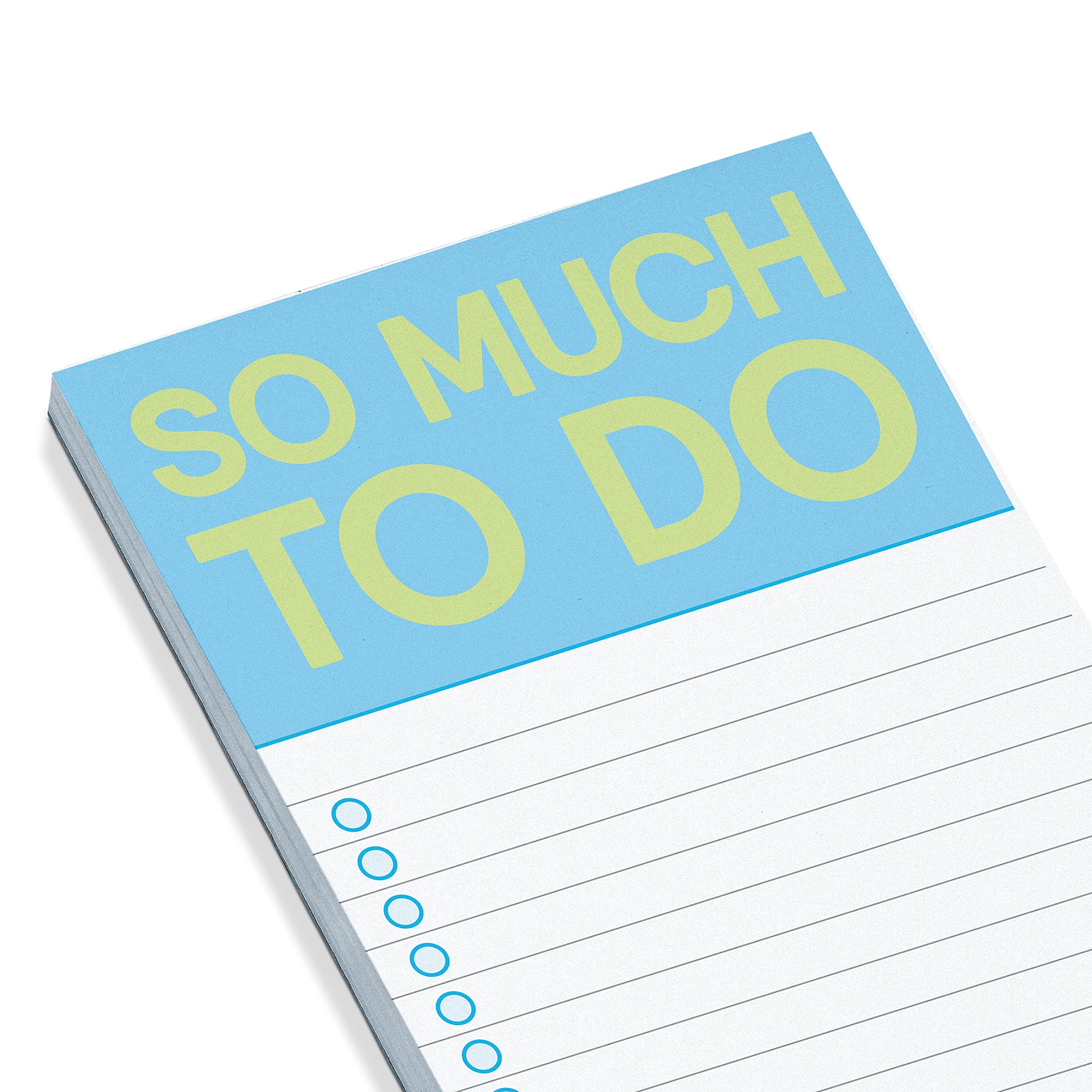 Knock Knock 6-Count So Much To Do Make-a-List Pads - Daily Planner Pad & To Do Pads, 3.5 x 9-inches each - Image 4