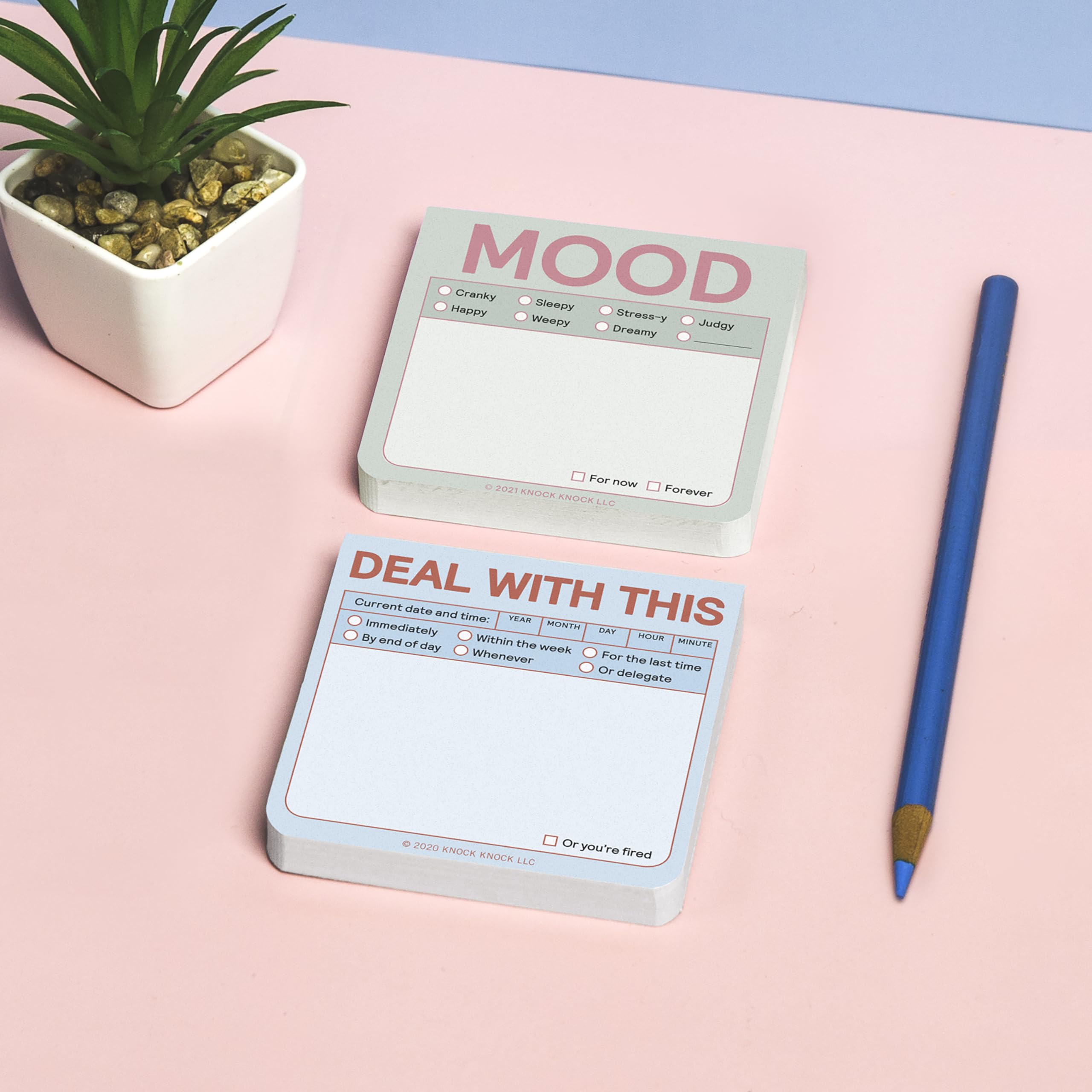 Knock Knock Deal with This Sticky Notes (Pastel Version, 3 x 3-inches Each) (Pack of 8) - Image 6