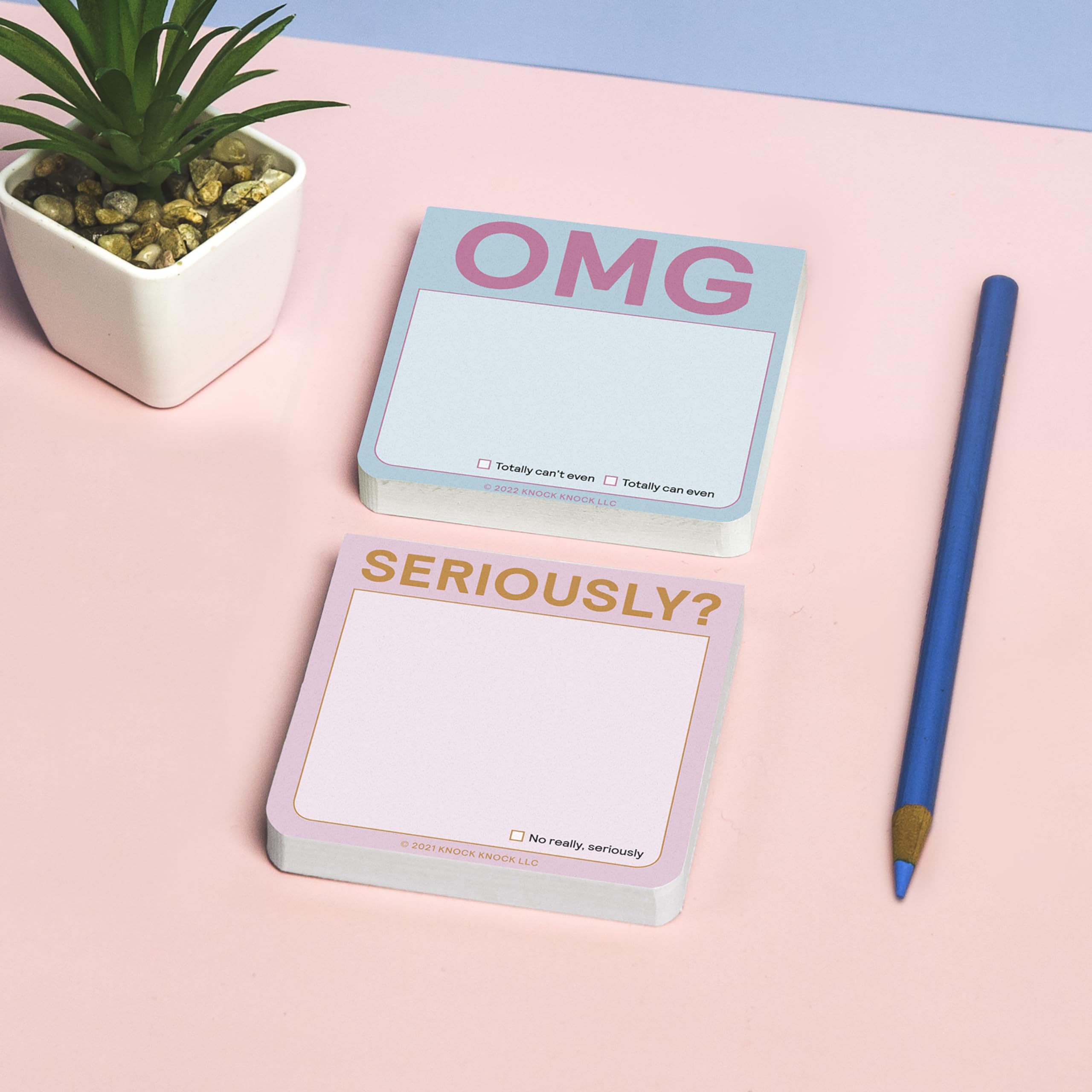 1-Count Knock Knock OMG Sticky Note Pad, 3 x 3-inches Each - Image 5